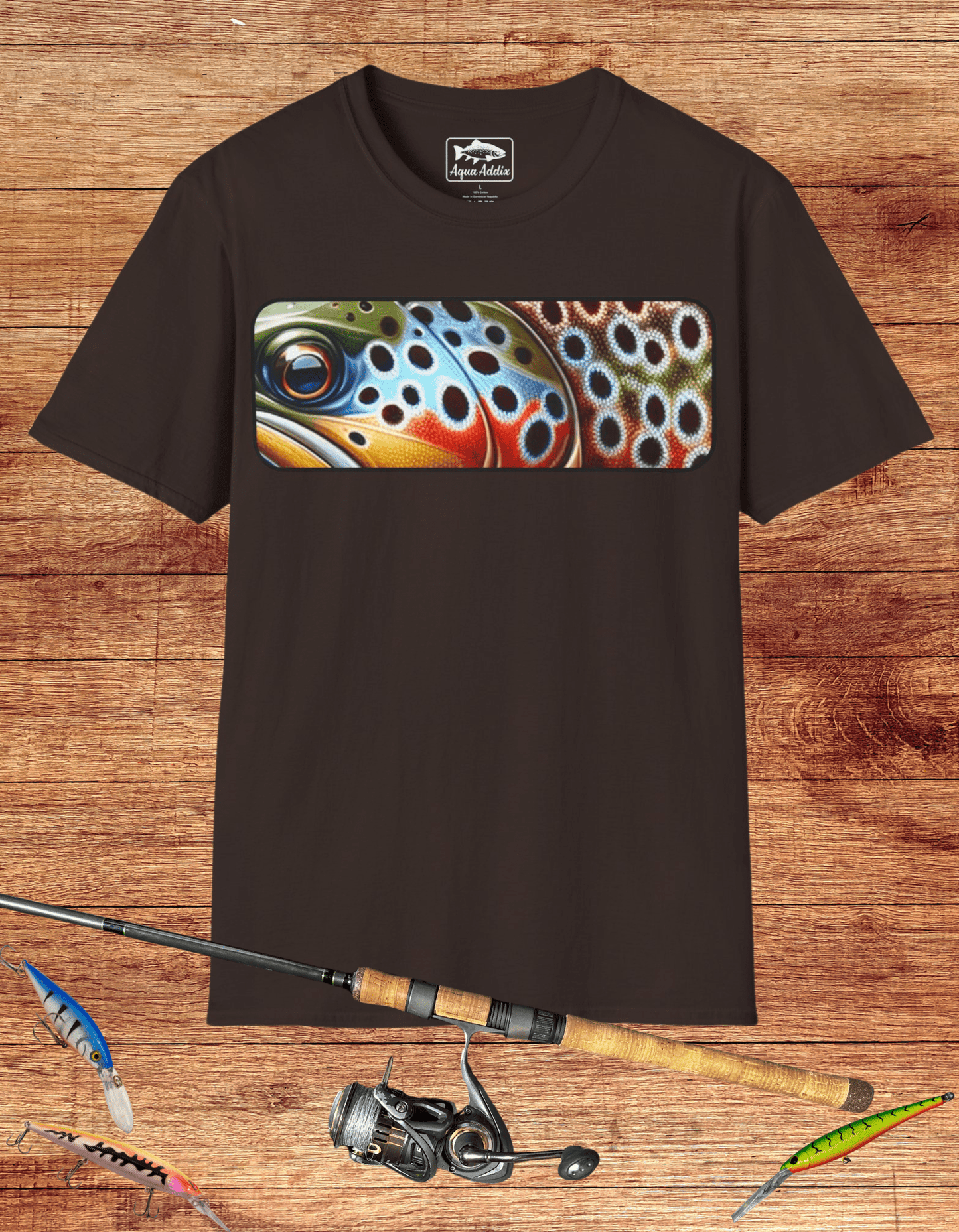 Brown Trout Print Tee