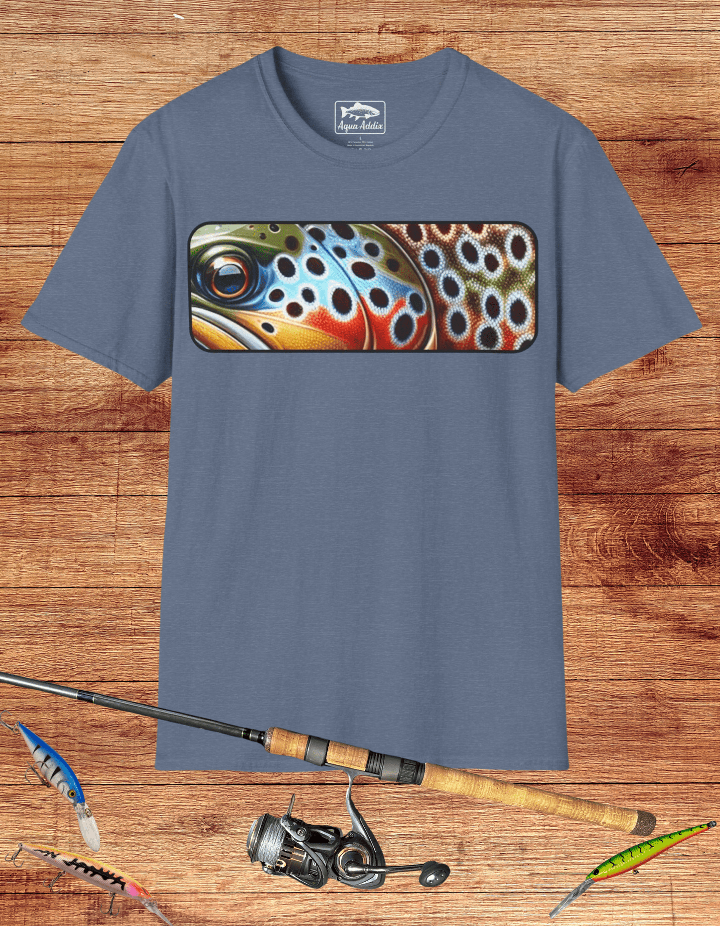 Brown Trout Print Tee