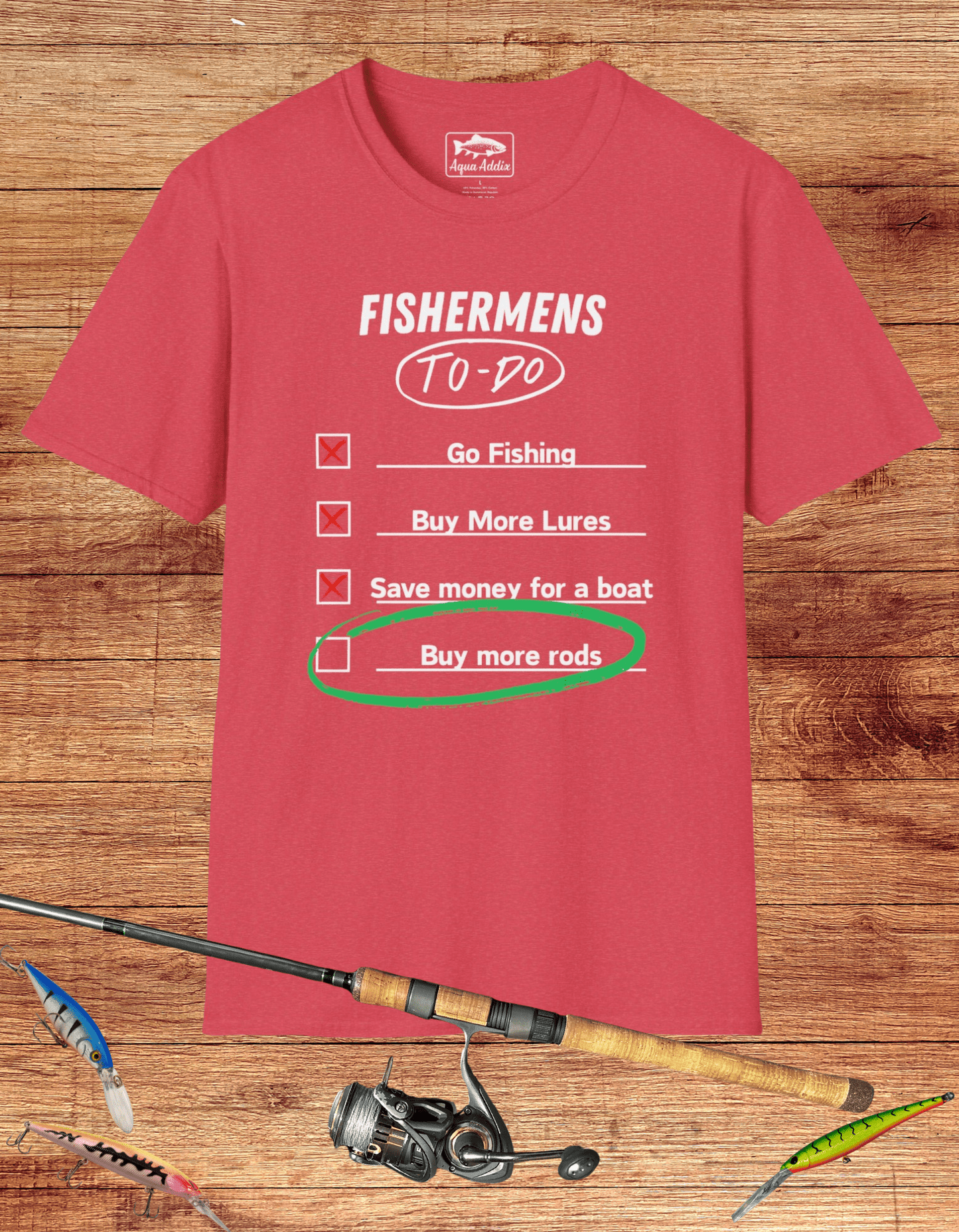 Fishermens To-Do Tee