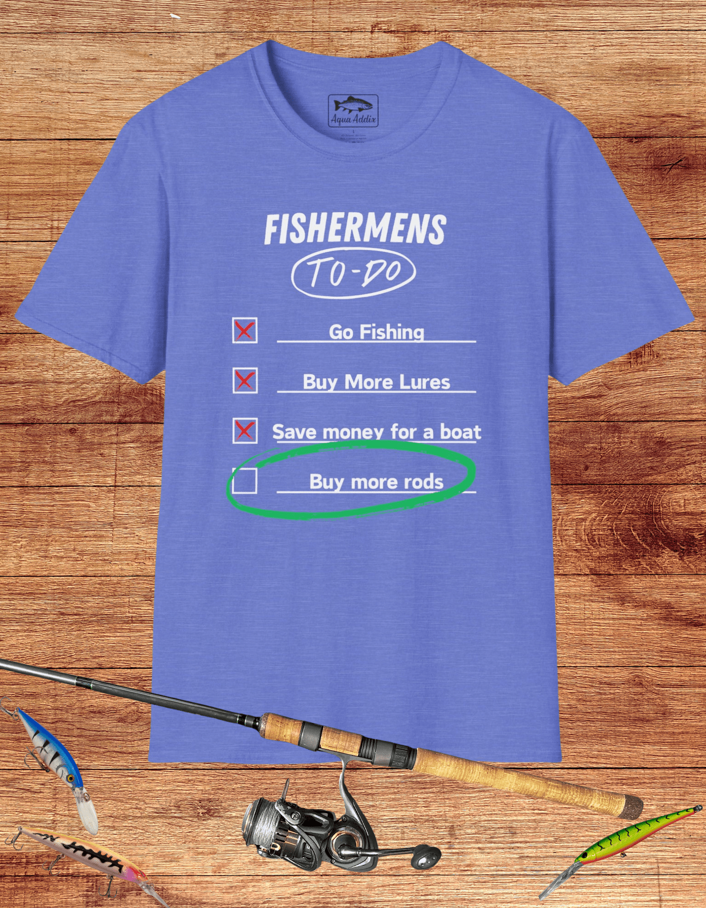 Fishermens To-Do Tee