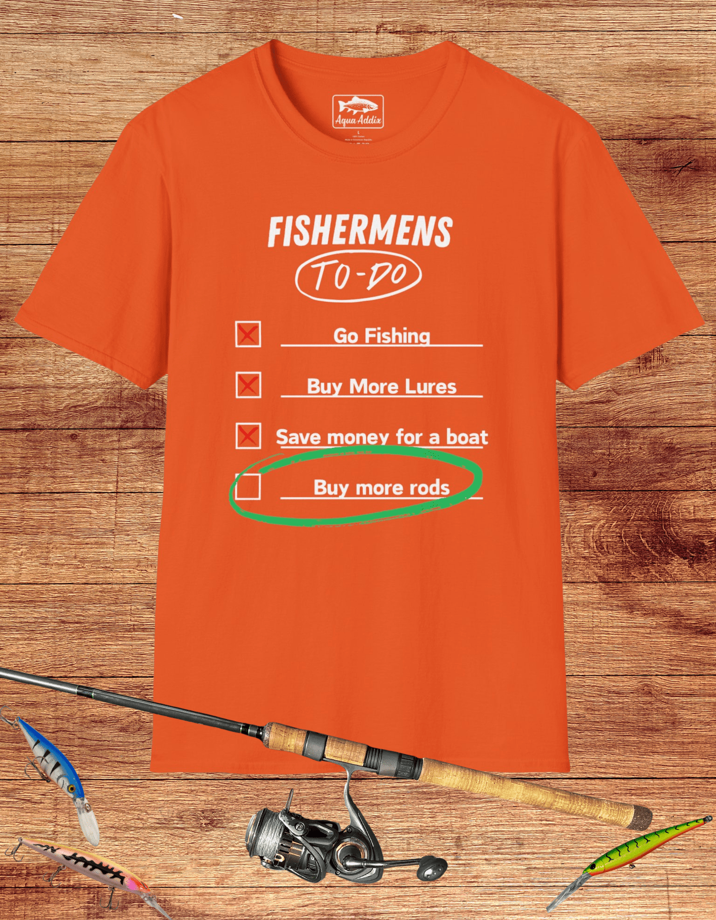 Fishermens To-Do Tee