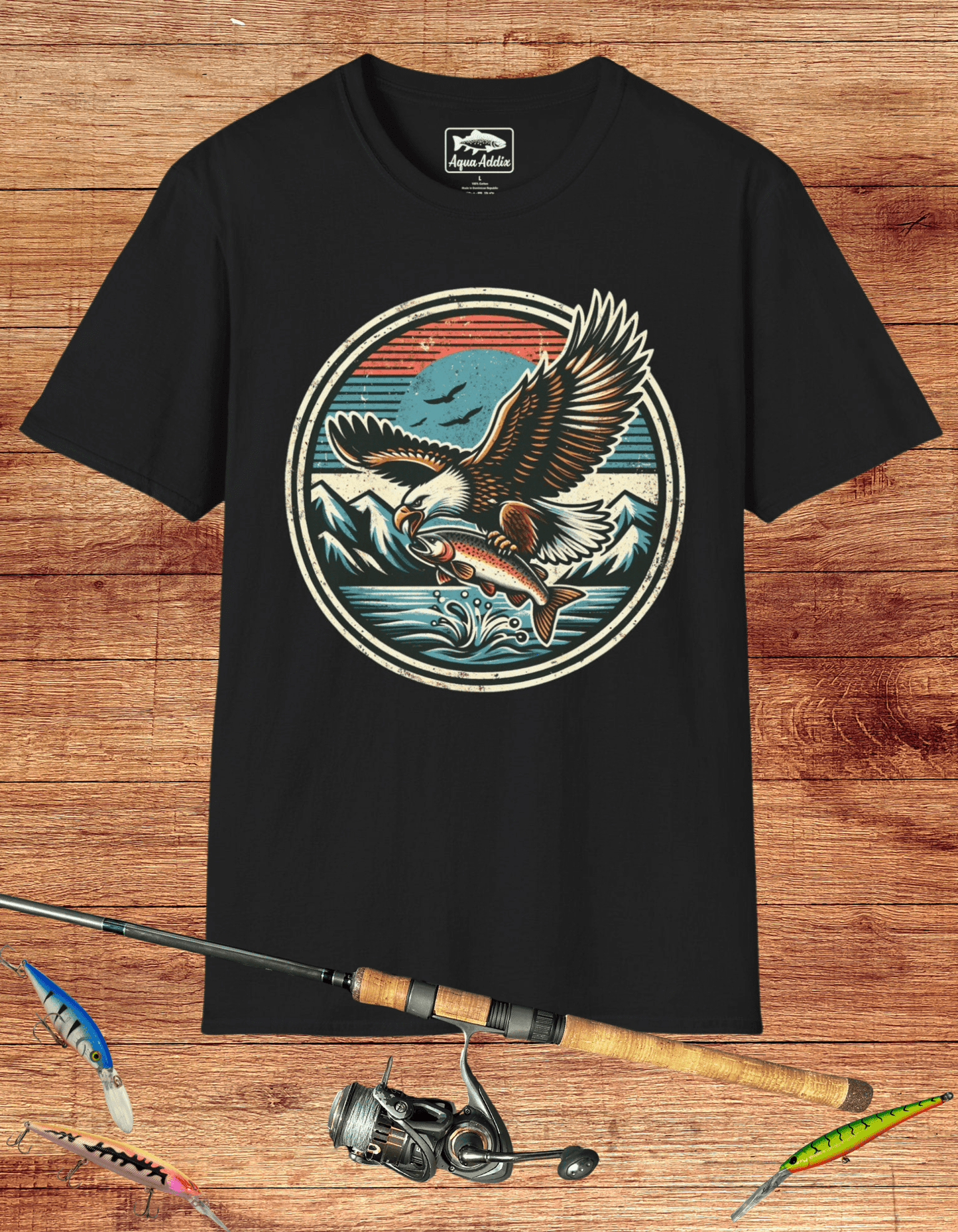 The Feathered Fisherman Tee