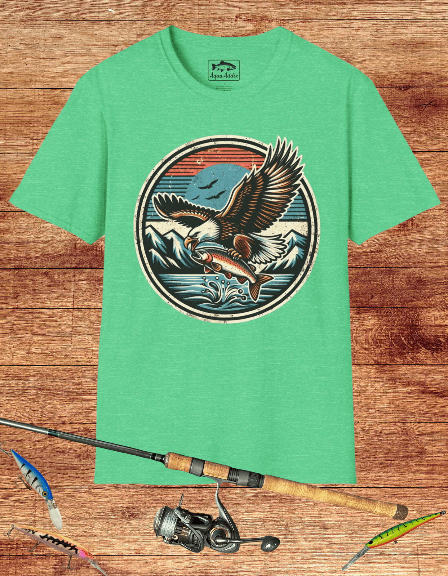 The Feathered Fisherman Tee