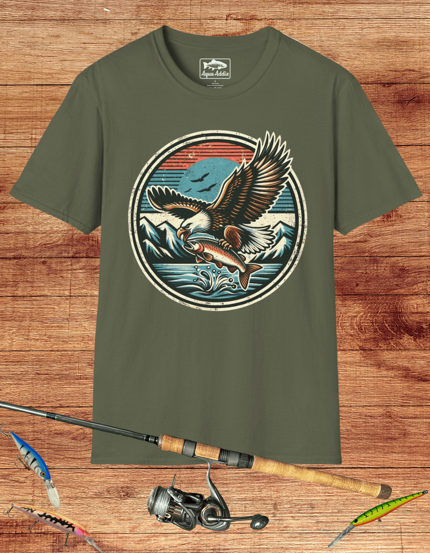 The Feathered Fisherman Tee