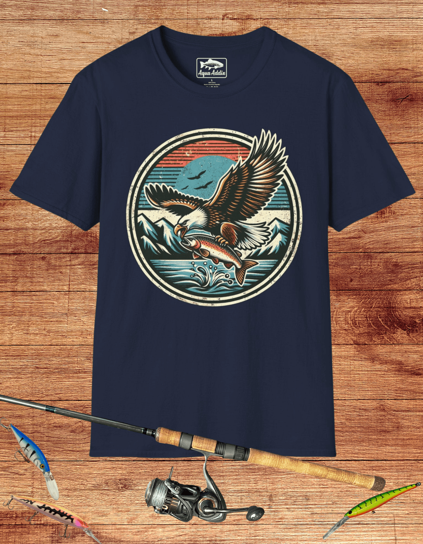 The Feathered Fisherman Tee