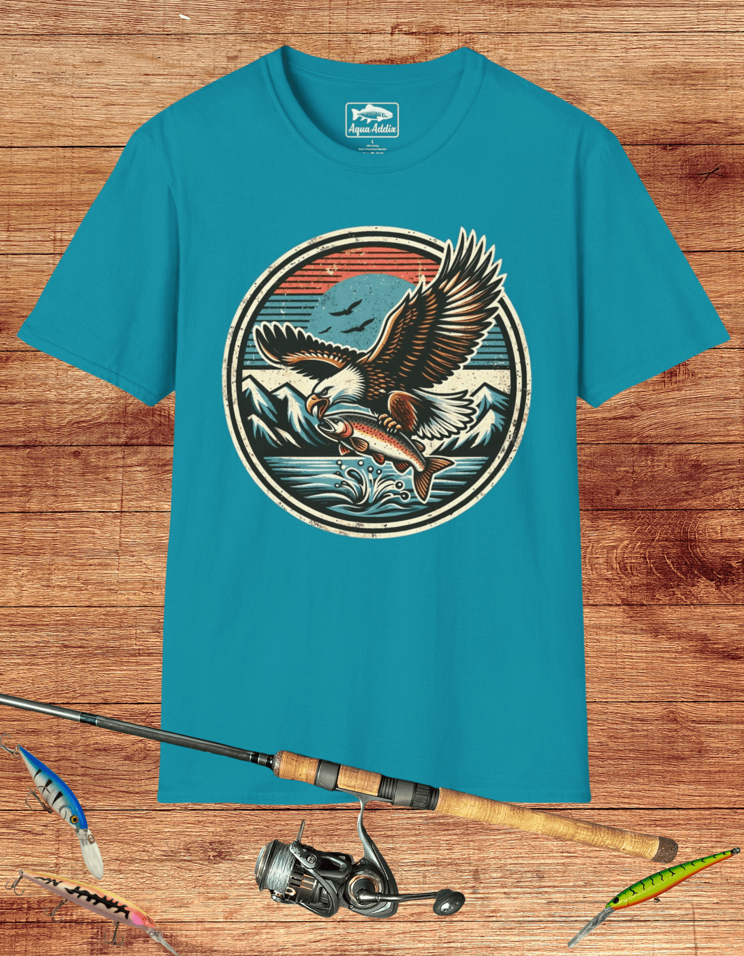 The Feathered Fisherman Tee