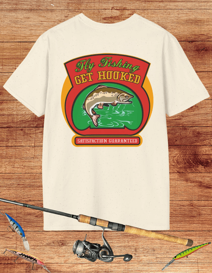 Fly Fishing Get Hooked Tee