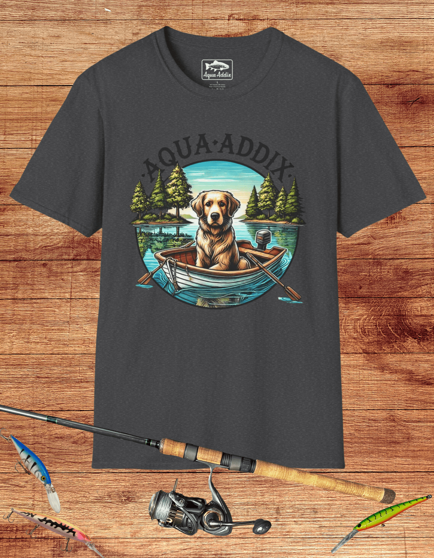 Water Friends: Golden Retriever Tee