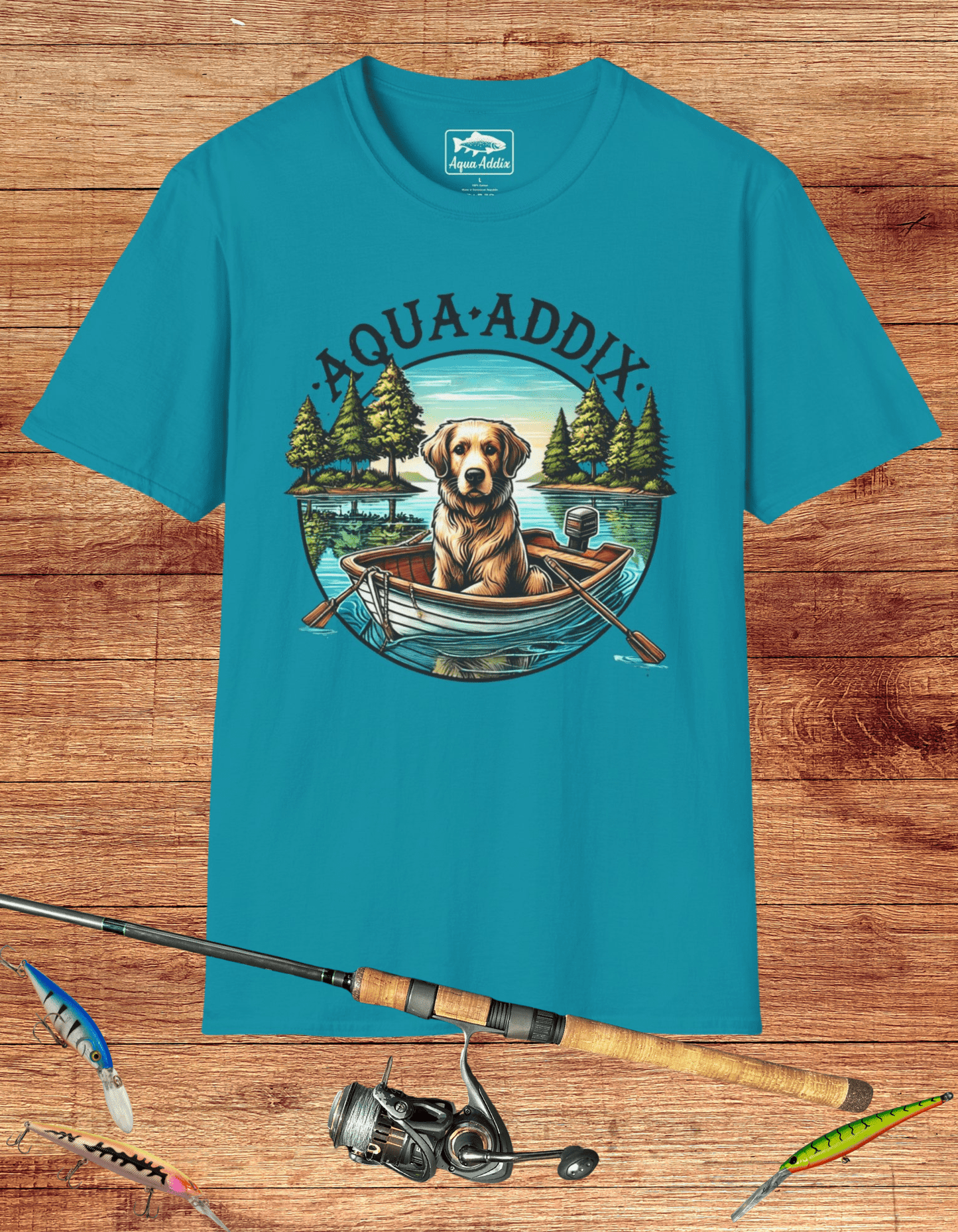 Water Friends: Golden Retriever Tee