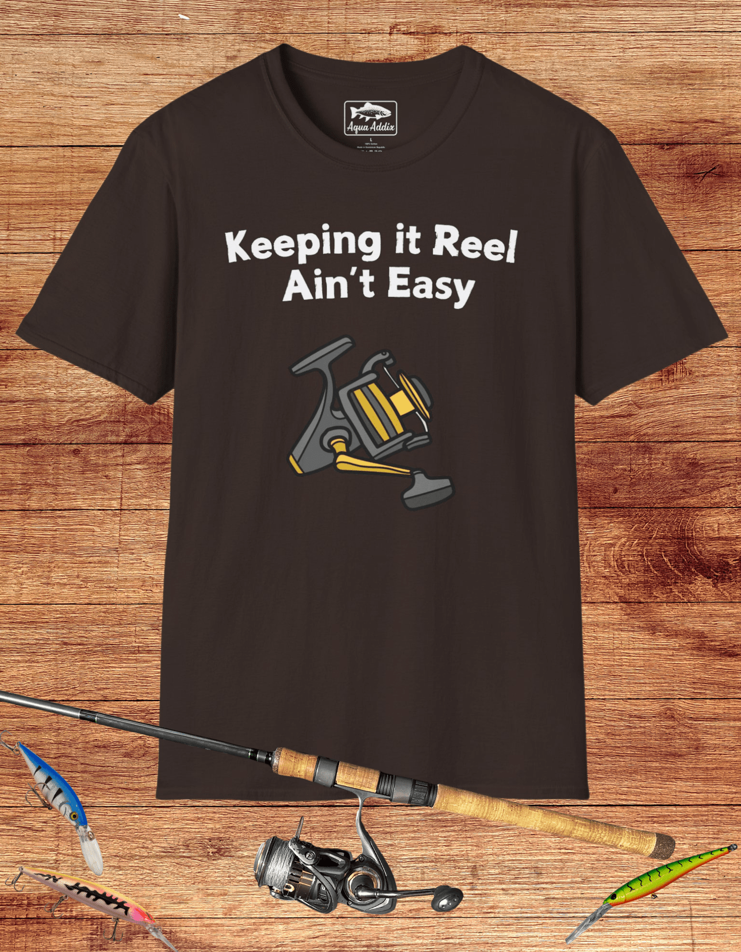 Keeping It Reel Ain't Easy Tee