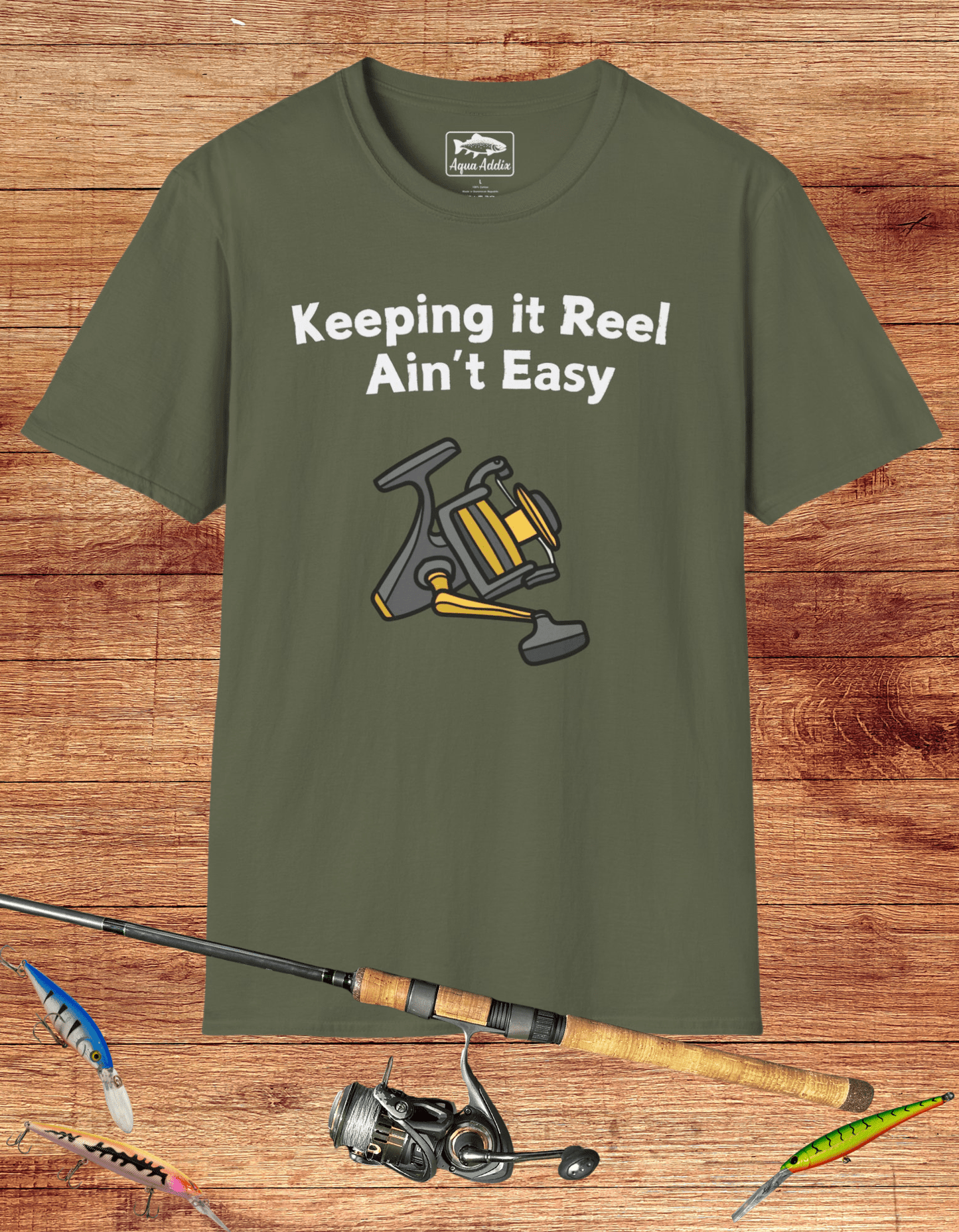 Keeping It Reel Ain't Easy Tee