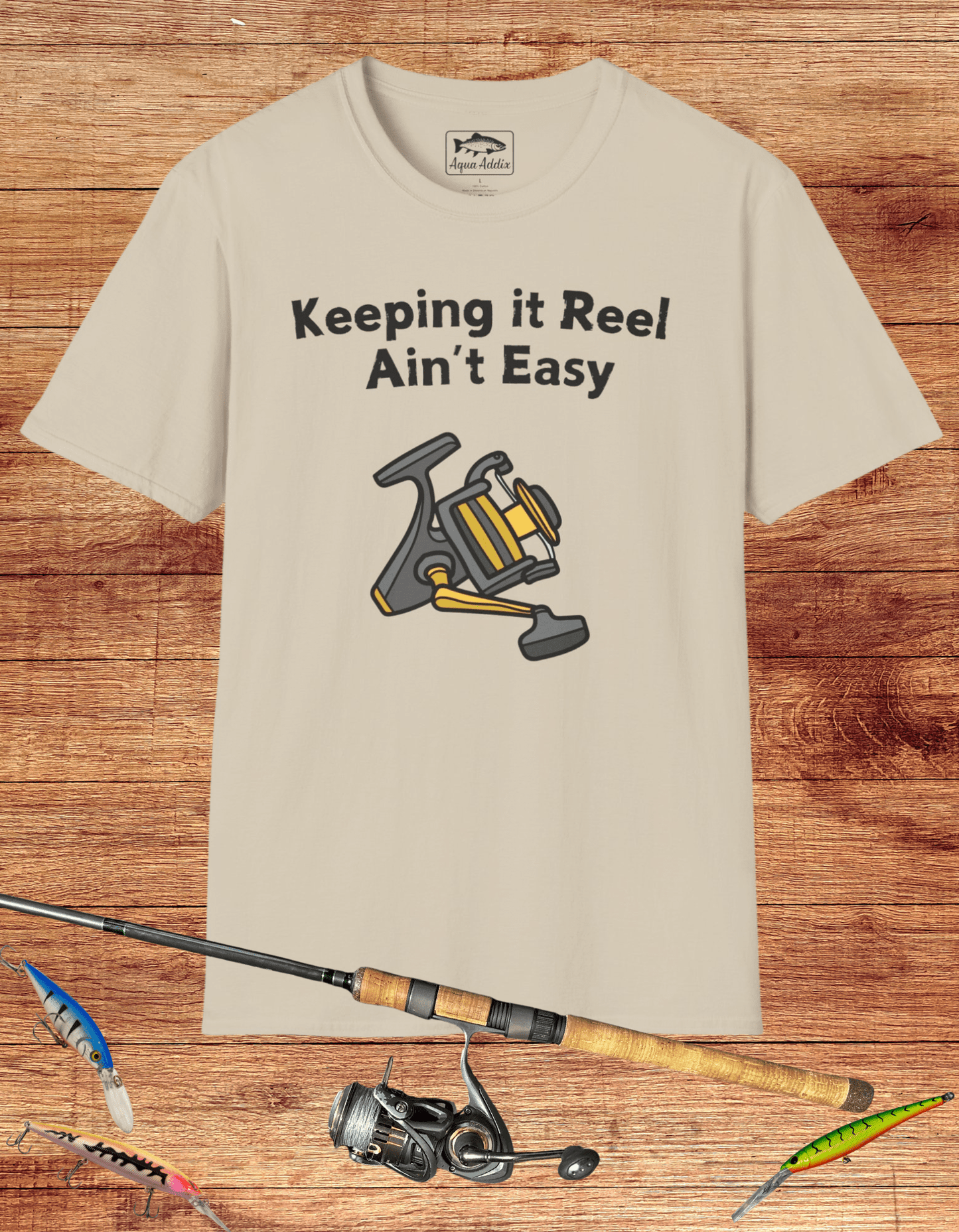 Keeping It Reel Ain't Easy Tee