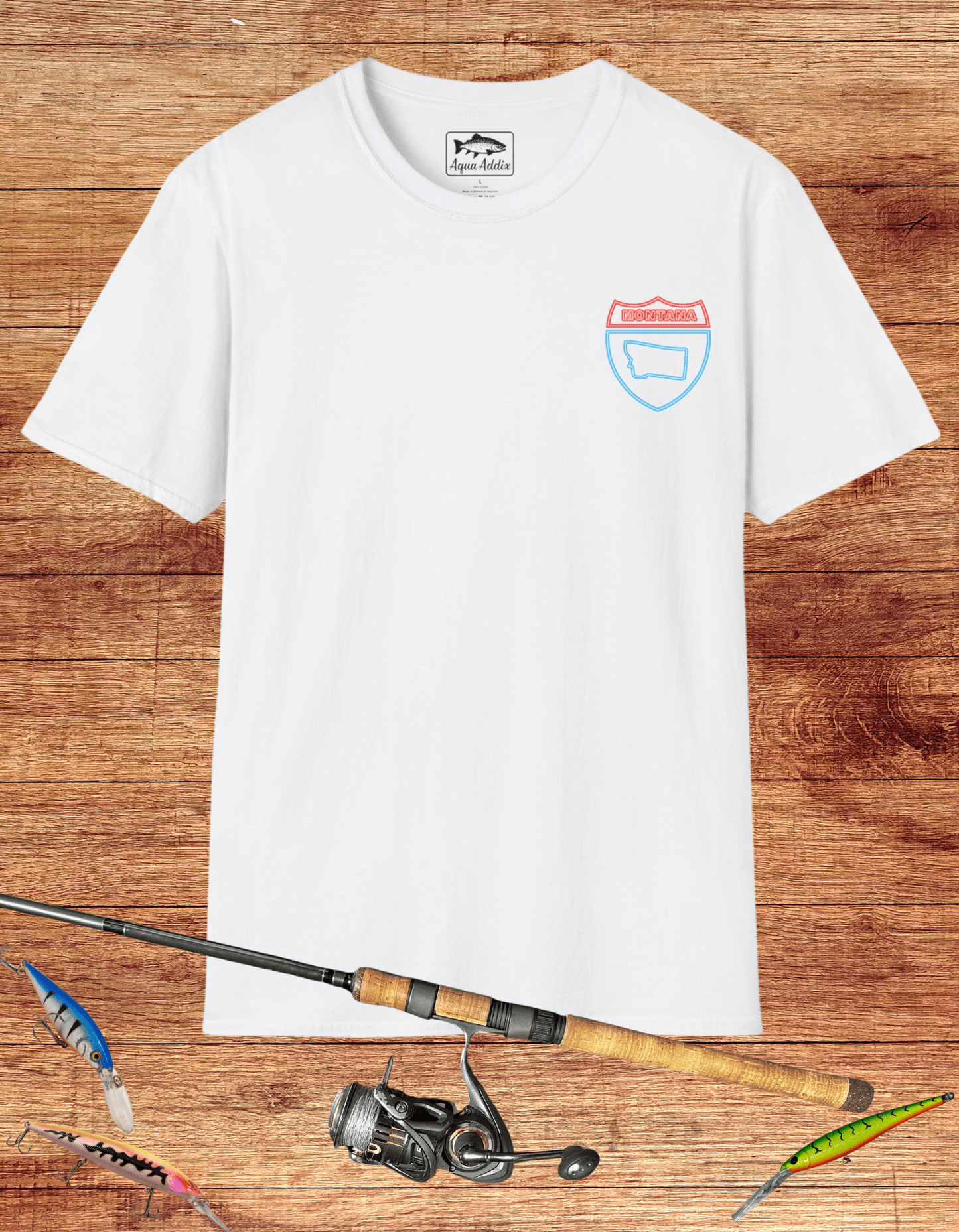 Montana Trout License Plate Tee