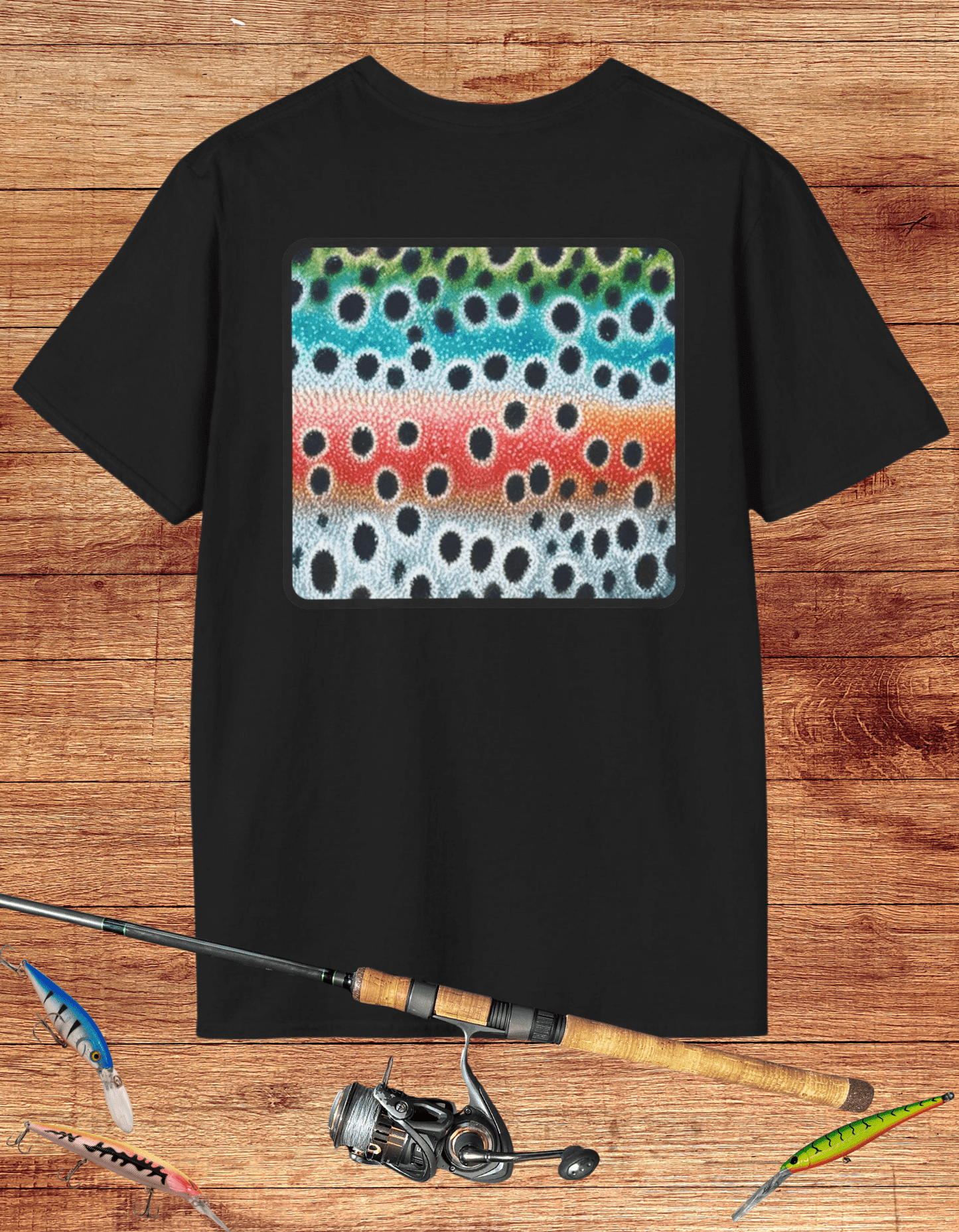 Rainbow Trout Print Tee