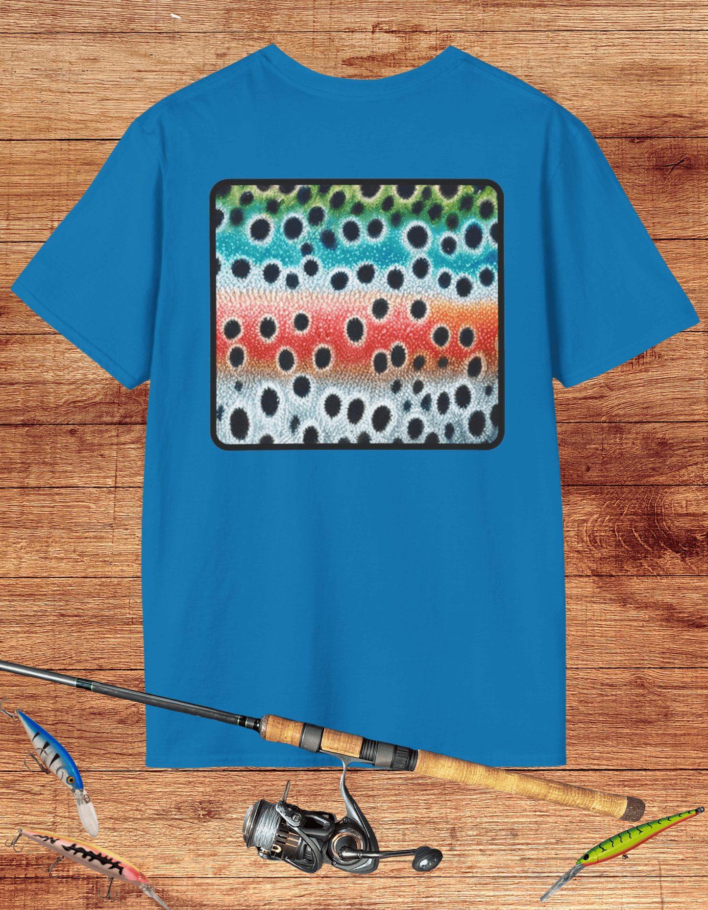 Rainbow Trout Print Tee