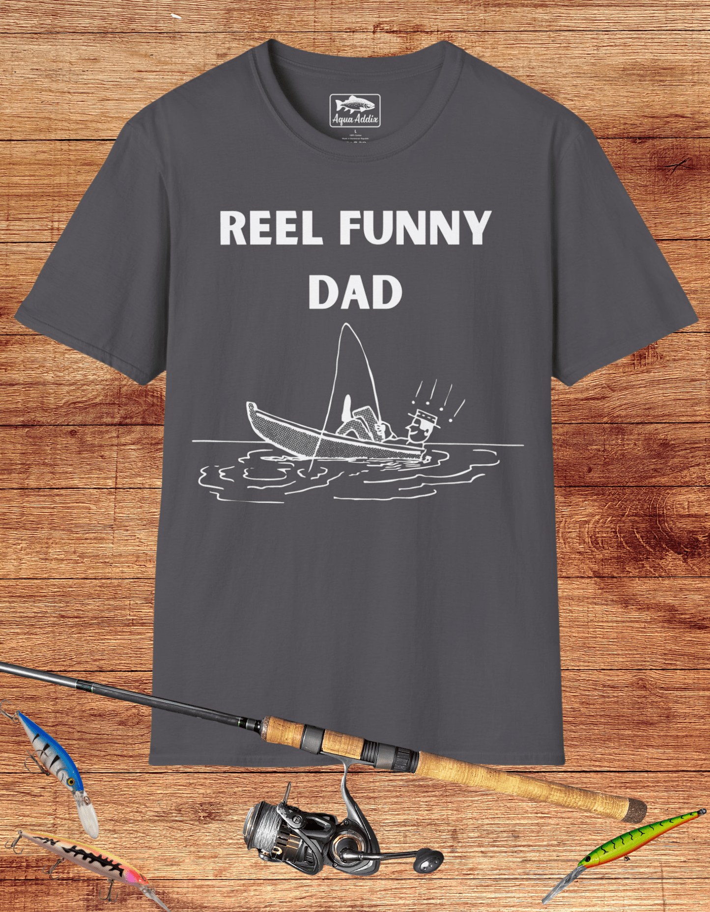 Reel Funny Dad Tee