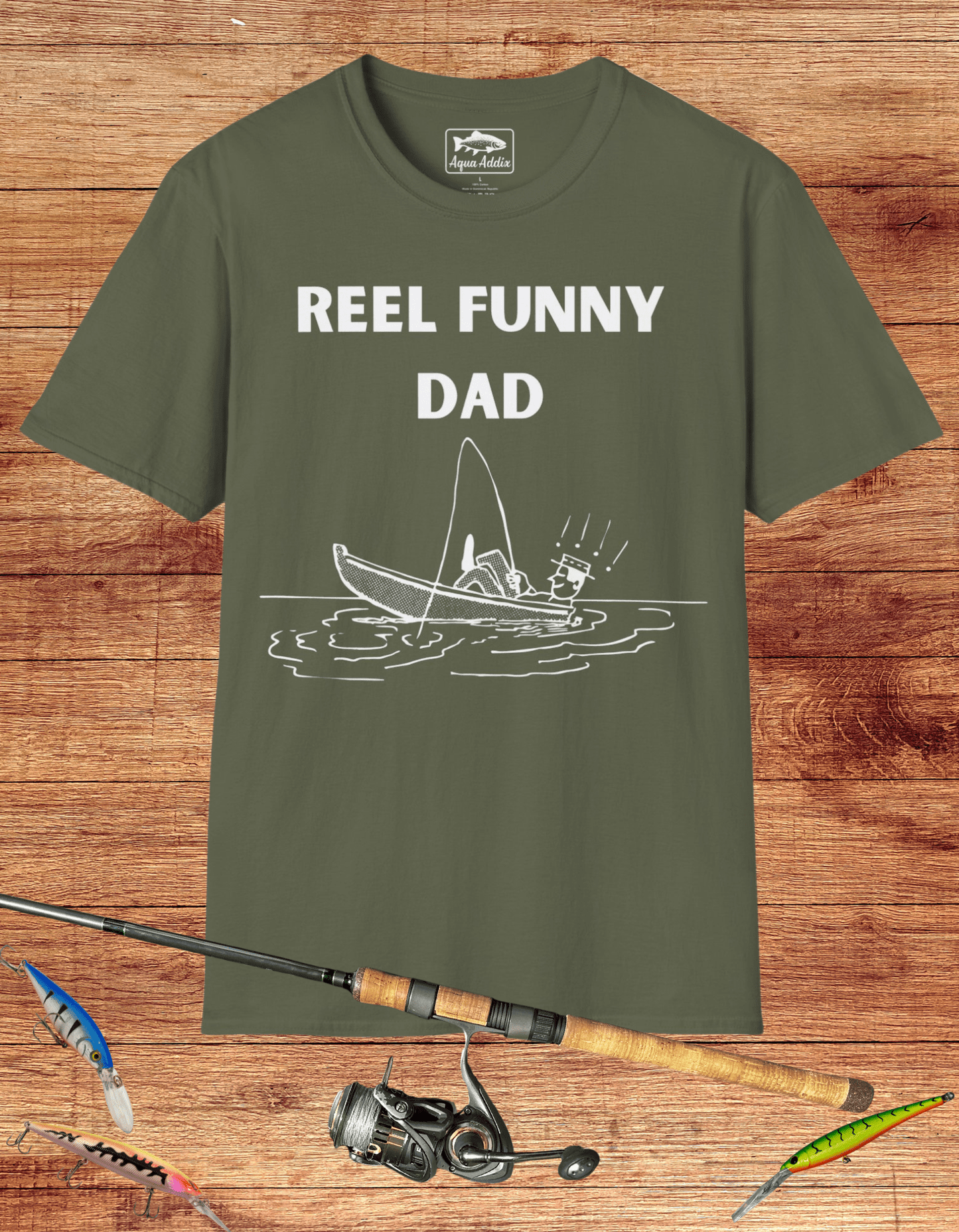 Reel Funny Dad Tee