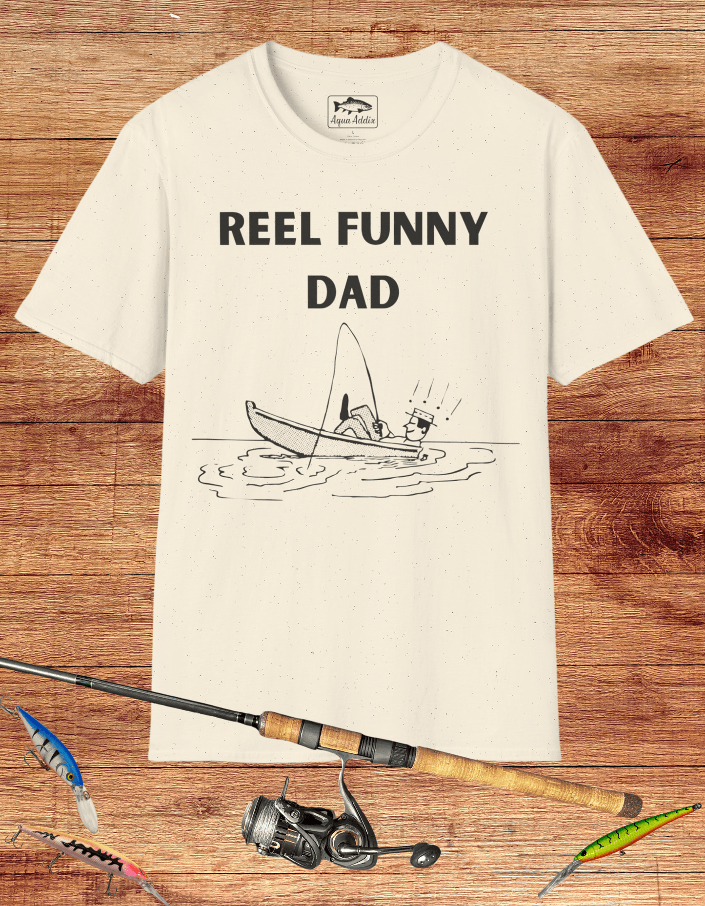 Reel Funny Dad Tee