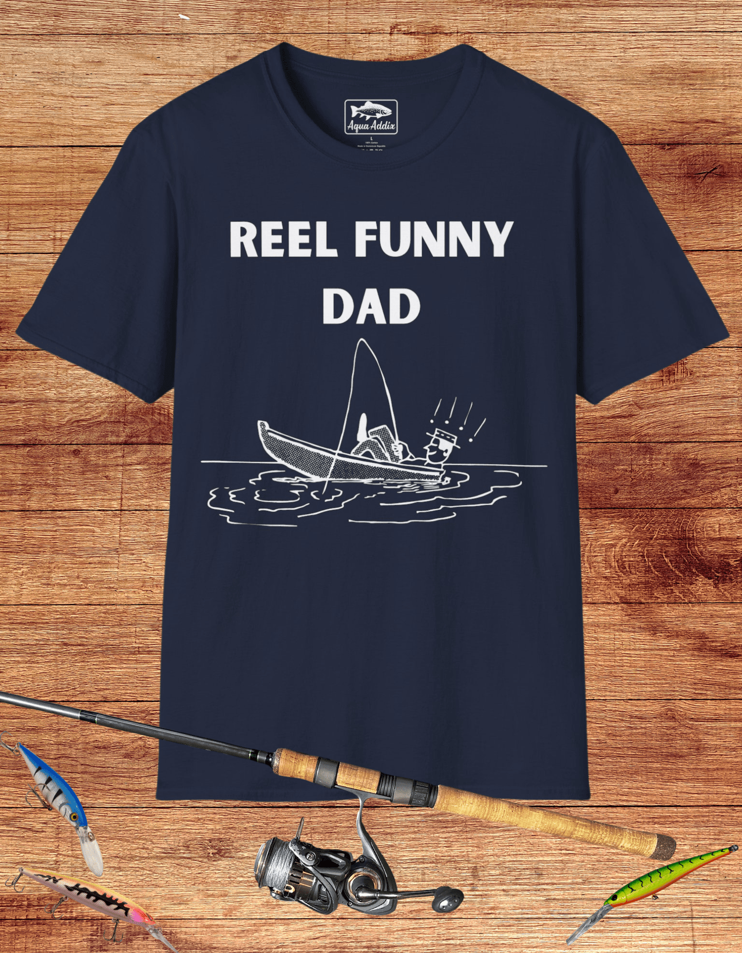 Reel Funny Dad Tee