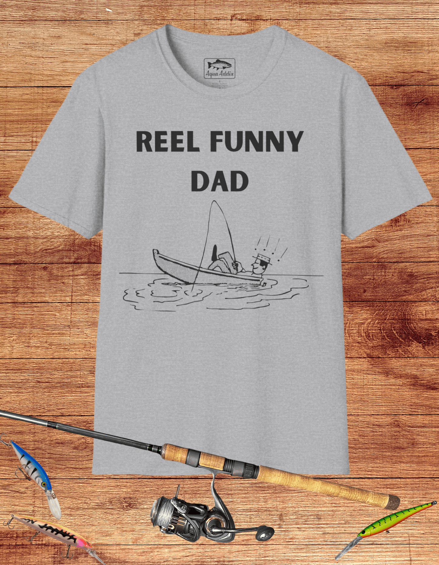 Reel Funny Dad Tee