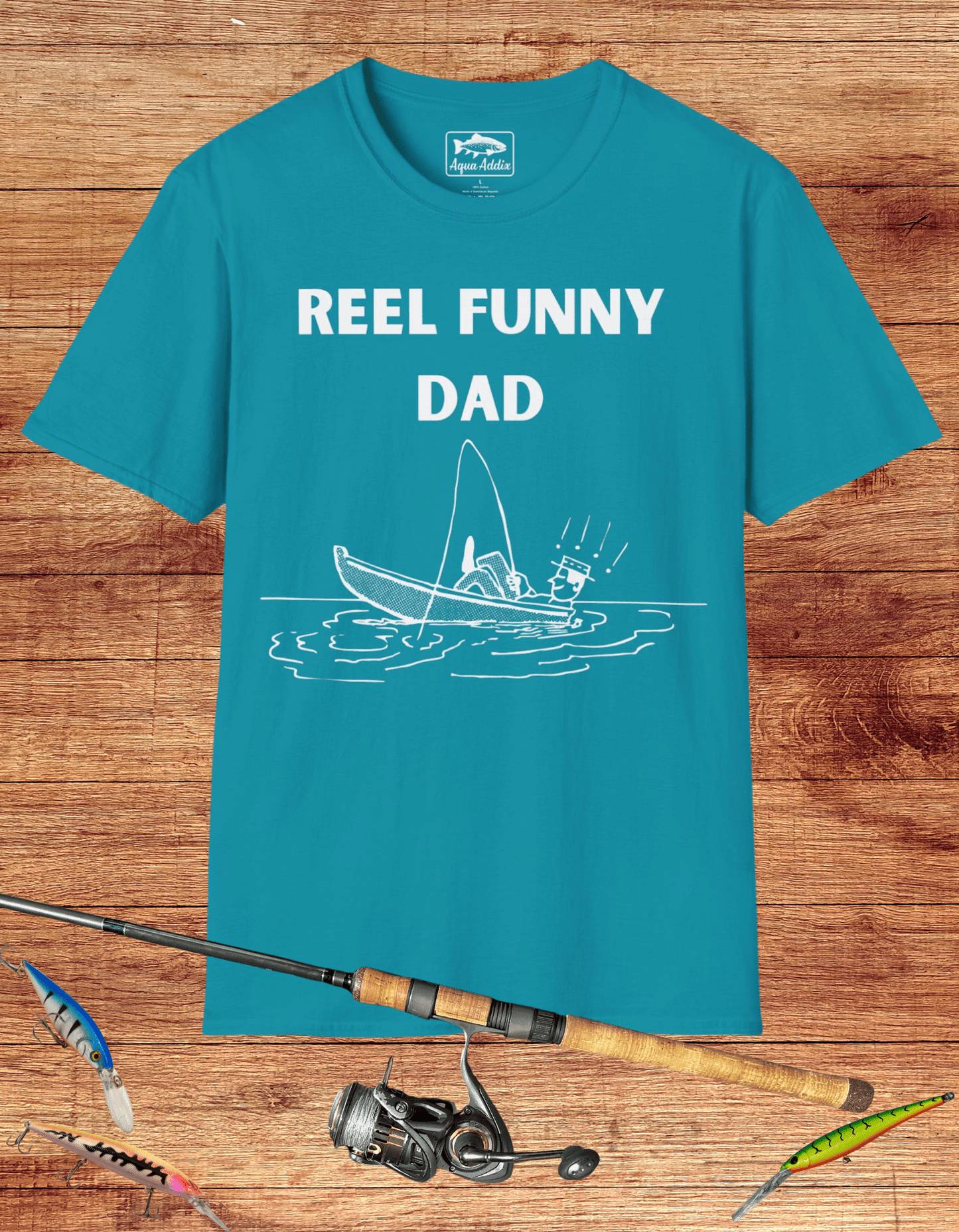 Reel Funny Dad Tee