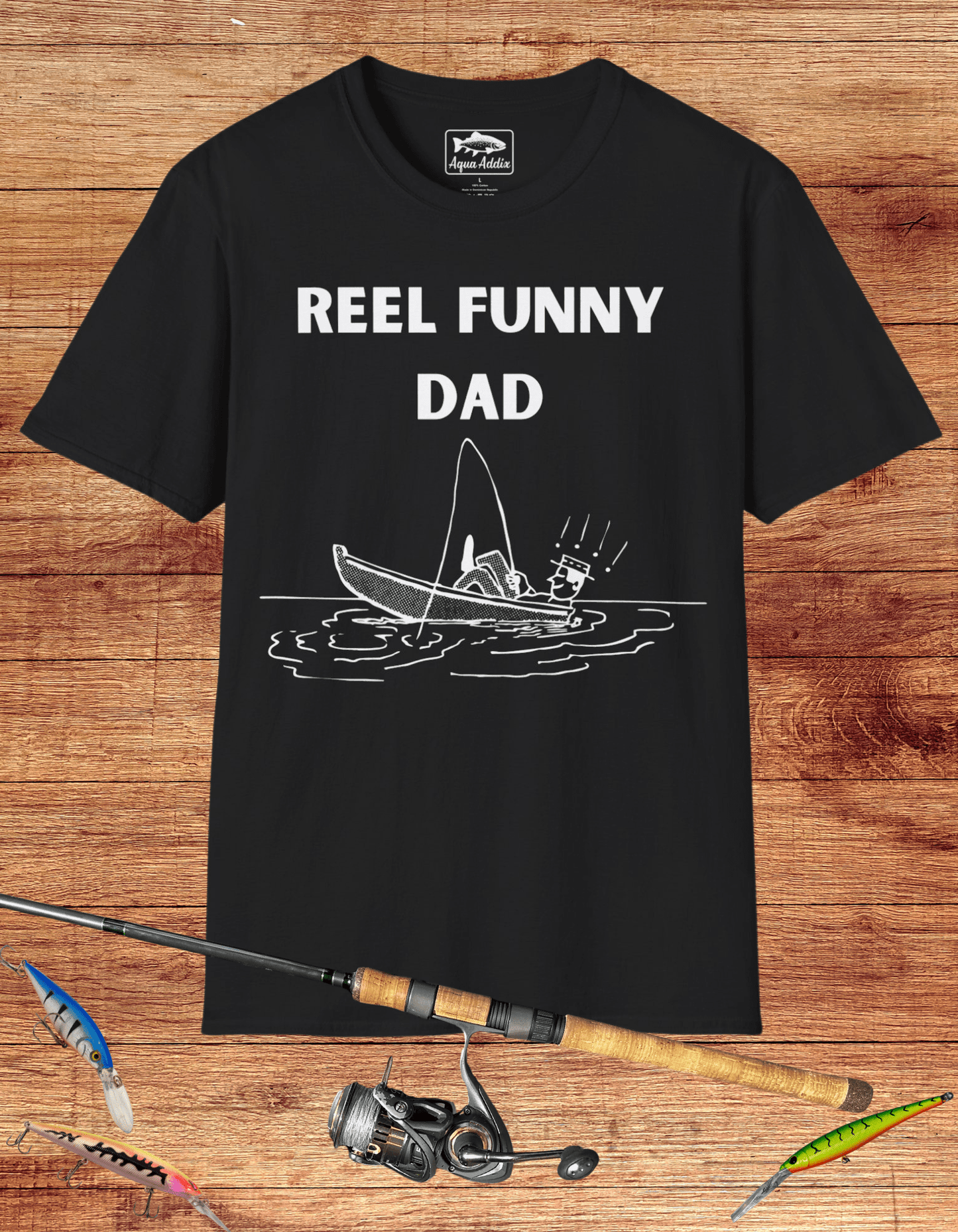 Reel Funny Dad Tee