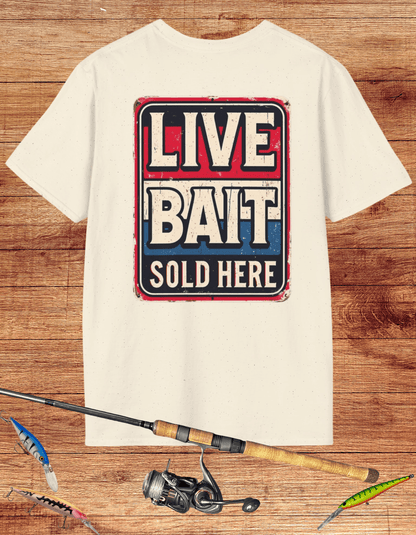 Retro Live Bait Sold Here Tee